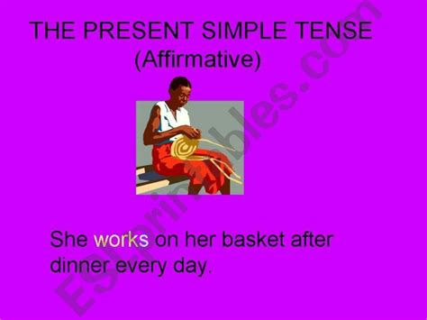 Esl English Powerpoints Simple Present