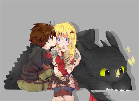 HTTYD2: Hiccup and Astrid by kazeichiru on DeviantArt