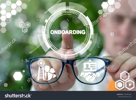 Onboarding New Employee Management Business Concept Stock Photo (Edit ...