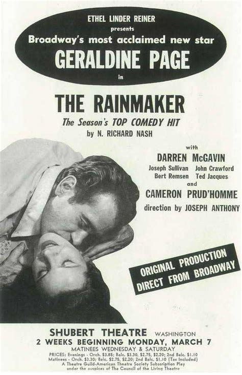 Rainmaker, The (Broadway) Movie Posters From Movie Poster Shop