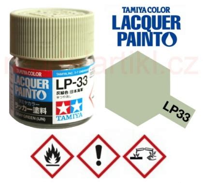 LP 33 Gray Green IJN Tamiya Color Lacquer 10ml 001 82133