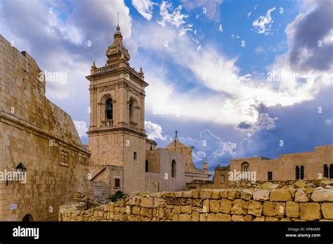 Malta Maltese Gozo Victoria St Banque De Photographies Et Dimages à