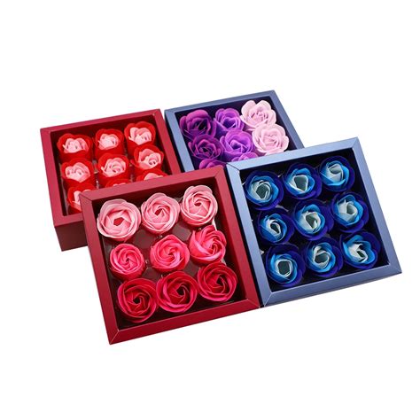 Multi Color Roses Artificial Decorative Bouquets T Box Bath