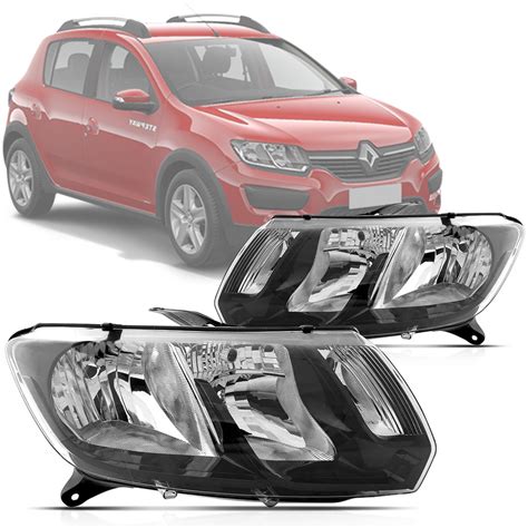 Suporte Farol Milha Sandero Stepway 2015 2016 2017 2018 2019