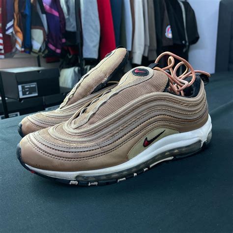 Nike Air Max 97 Gold Bullet OG US size 10 Plenty of... - Depop