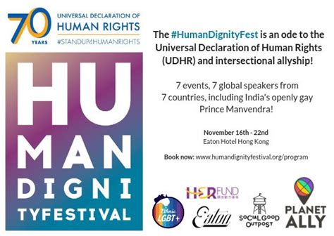 Event World S First Openly Gay Prince Among Speakers At Human Dignity