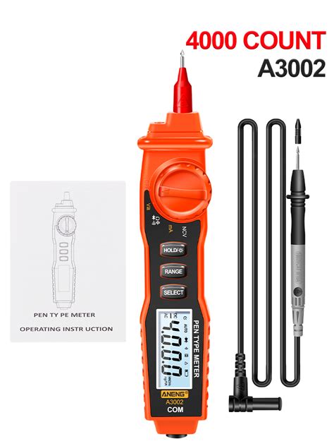 Aneng A Smart Digital Multimeters Ac Dc Voltage Measurement