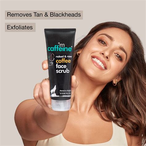 Foxy In Buy MCaffeine Naked Raw Coffee Face Scrub 20g Online In India On Foxy Free