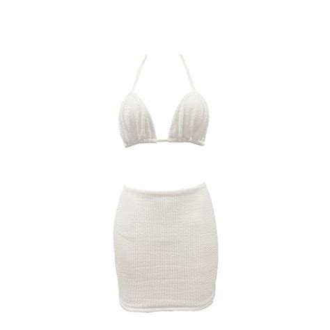 Atipashop ORELA BIKINI SET เซทบกน ชน บรา กระโปรง มหลายส