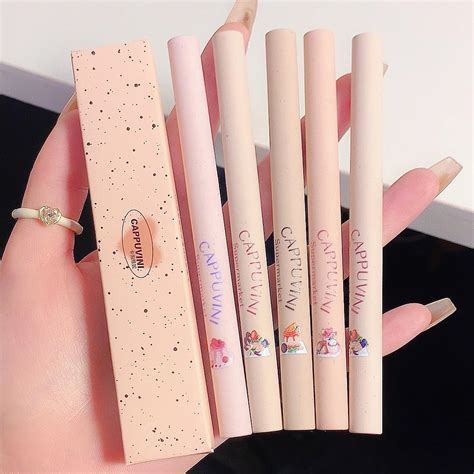 Snapklik Matte Lip Liner Pencil Set 5 Colors Smooth Lip Liner Long Lasting Waterproof Nude