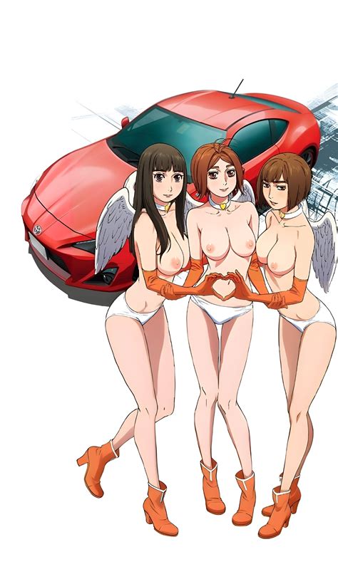 Kurihara Kyoko Saionji Ren Sato Mami Mf Ghost Toyota Absurdres Highres Nude Filter Third