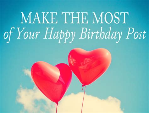 Make the Most of Your "Happy Birthday" Post - Shauna Fenske Therapy