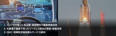 航空宇宙（new Space）・車載電装品向け製造受託サービス｜ems（設計・製造受託サービス）｜oki