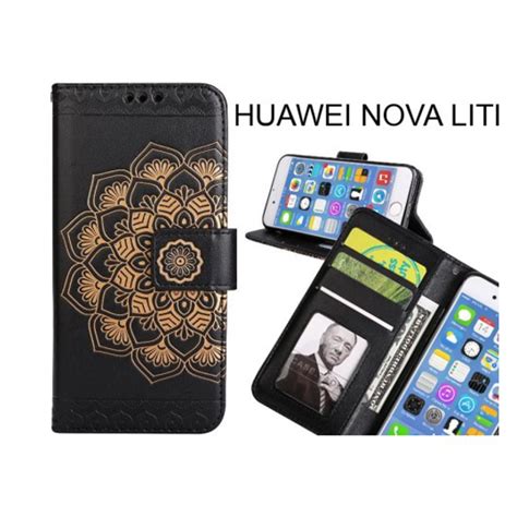 Huawei Nova Lite Case Premium Leather Embossing Wallet Flip Case Nz