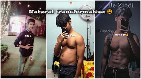 120 Days Natural Transformation Skinny To Fatty And Fit Youtube