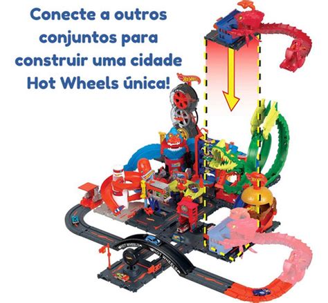 Pista Hot Wheels City Ataque Do Escorpi O Mattel Hdr Parcelamento