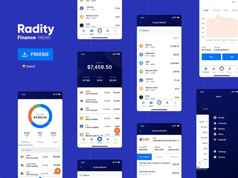 Finance Ui Kit Freebie Supply