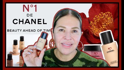 Chanel Red Camelia Revitalizing Foundation Lip Cheek Balm Rese As