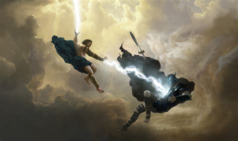 Zeus vs. Ares [1920x1144] : r/wallpapers