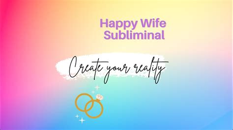 Manifest Marriage Happy Wife Includes Self Concept Subliminal