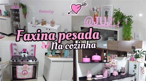 Faxina Pesada Na Cozinha Limpei Organizei Ficou Limp Ssima Casinha Da