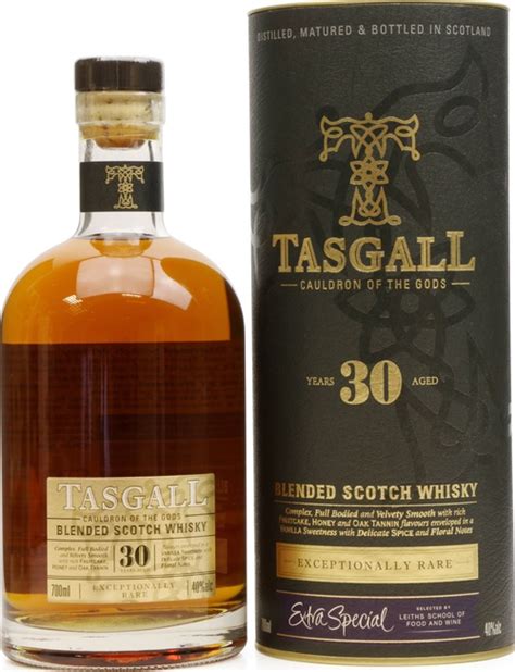 Tasgall 30yo Exceptionally Rare 40 700ml Spirit Radar