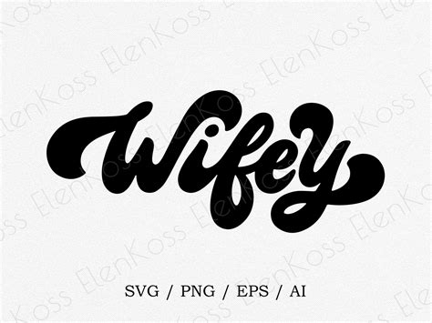 Wifey Svg Just Married Svg Honeymoon Svg Wife Life Png Etsy Uk