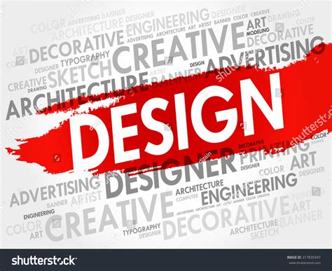 Design word cloud, creative business concept - Royalty Free Stock ...