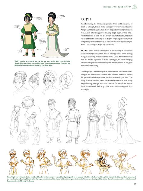 The Conception Of Tophs Character Rthelastairbender