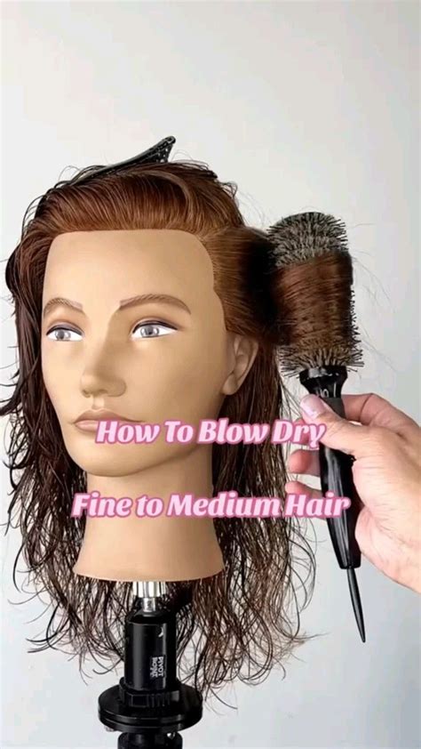 How To Blow Dry Hair Blow Dry Tutorial In 2024 Blow Dry Hair Blow