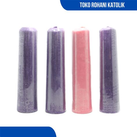 jual lilin adven  cm lilin adven besar katolik shopee indonesia