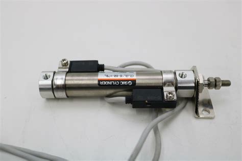 Smc Cdj2l16 60 H7bl Double Acting Pneumatic Cylinder Surplus