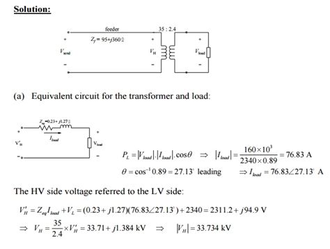 Solved Problems Transformer Electrical Machines