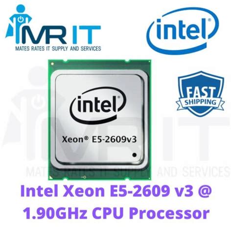 Intel(R) Xeon(R) E5-2609V3 @ 1.90GHZ Processor SR1YC | eBay