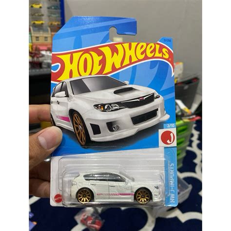 Jual Hot Wheels Subaru WRX STI Putih Shopee Indonesia
