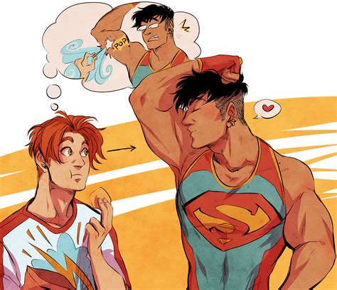 R Dc Art But Mainly Superboy