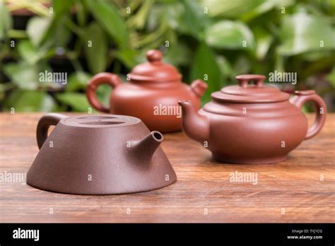 Purple Clay Pot Stock Photo Alamy