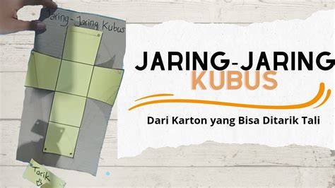 Membuat Jaring Jaring Kubus Bisa Ditarik Tali YouTube