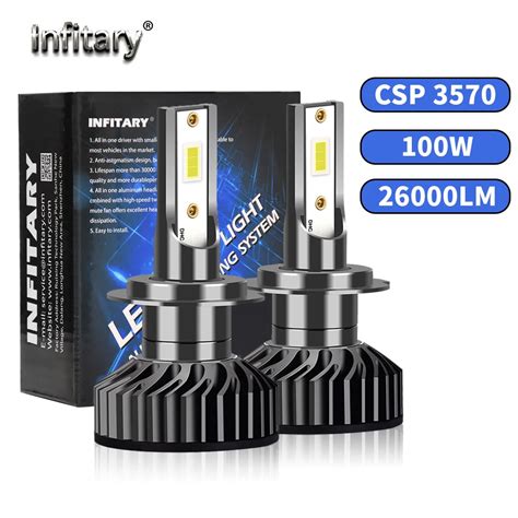 Infitary H H Led Farol Do Carro Do Bulbo Lm Csp H H H