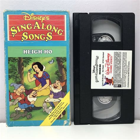 Mavin Disney Sing Along Songs Snow White Heigh Ho VHS Video Tape V 1