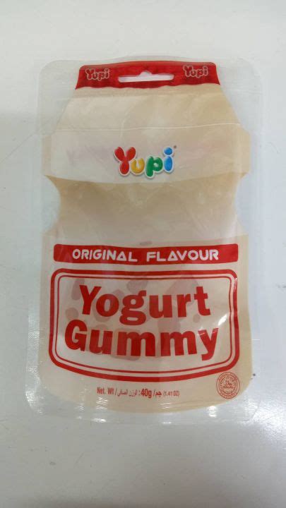 Yupi Original Flavour Yogurt Gummy 40g Lazada PH