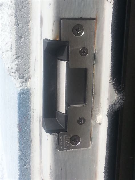 New Striker Lock Installation | Aro Lock and Door Company Inc Milwaukee, Waukesha & Kenosha ...