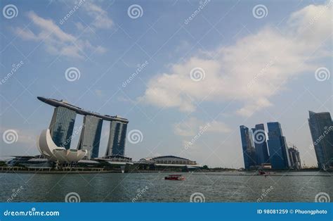 finance district  singapore editorial stock image image  asia