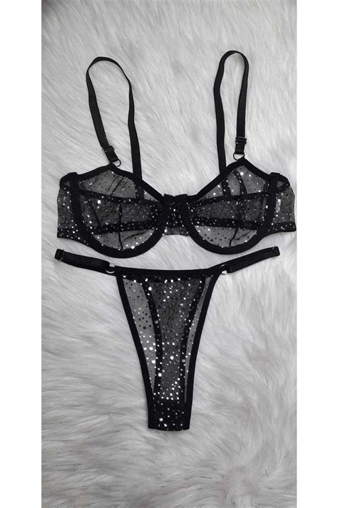 Masal Lingerie Kad N Kaps Z Balenli G M Puantiyeli Siyah T L Tak M S Tyen Fiyat Yorumlar