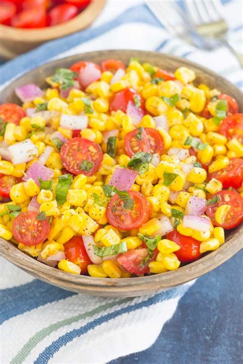 Summer Corn And Tomato Salad Recipe Pumpkin N Spice