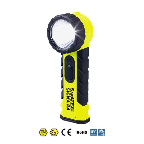 Nightsearcher Sigma Atex Intrinsically Safe Led Right Angle Torch