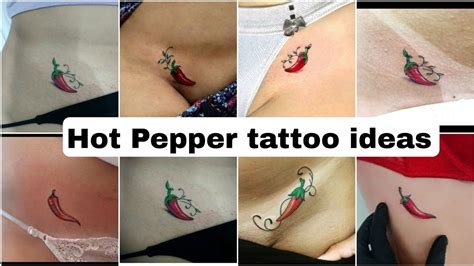 Hot Pepper Tattoo Designs Ideas HD Video New Hot Pepper Tattoo