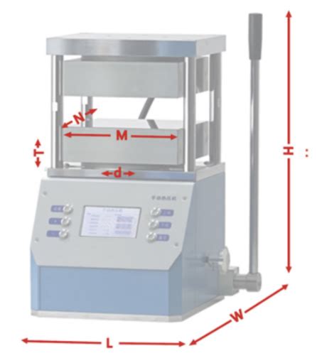 Lab 300C Hydraulic Lamination Hot Press Of Double Plate Heating 120 120mm For Sale Manufacturers