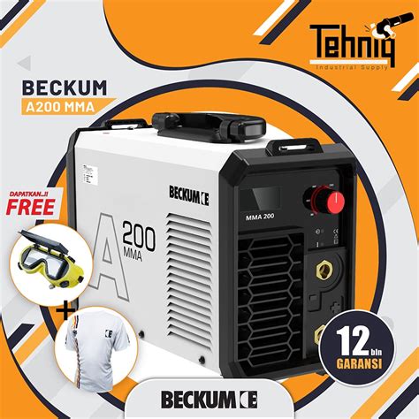 Jual Mesin Las Listrik Beckum A Mma Inverter Welding Mesin Las