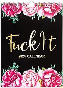 Fuck It Calendar Calendar For Tired Ass Women Sweary Calendar